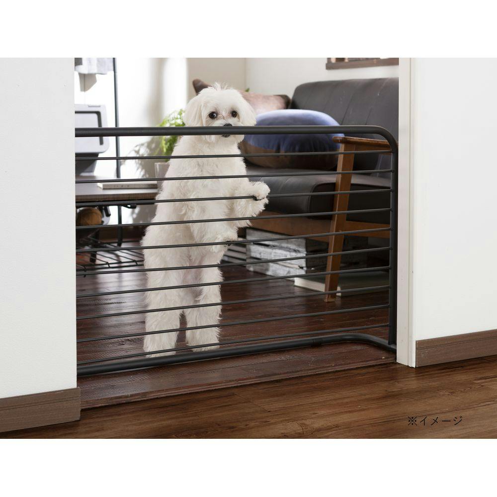 Pets Casa ペットフェンス ブラック | ペット用品（犬