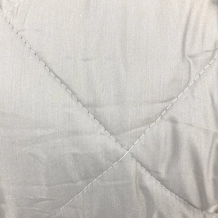 優れたW吸放湿ムレにくいベッドパッド セミダブル グレー 120×200