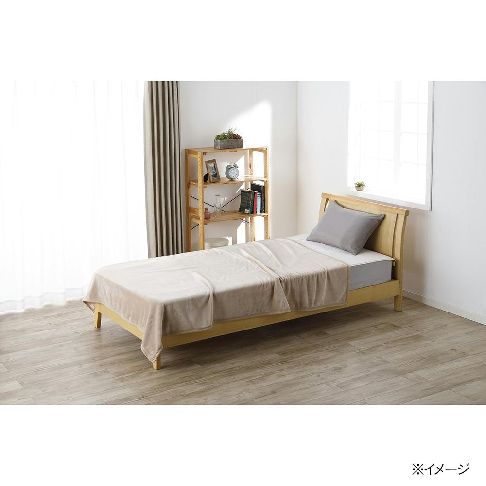 カメックス 高品質ベージュ掛け布団 190x210cm やわらか毛布 ベージュ シングル 140×190cm | 布団・枕・寝具
