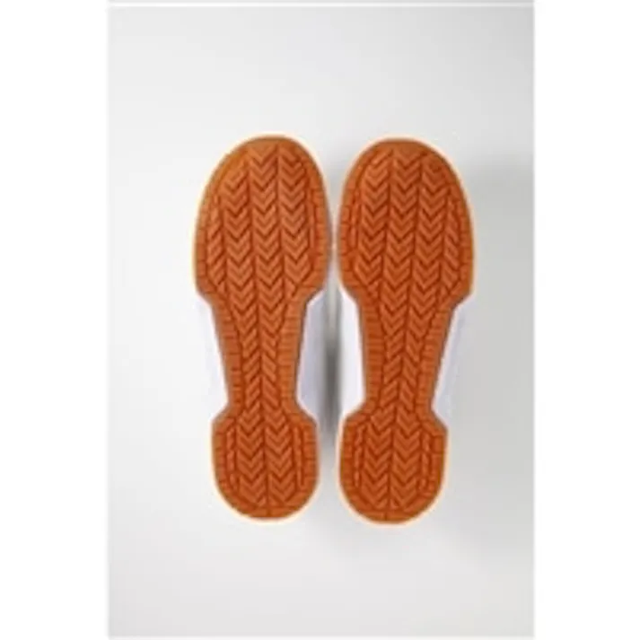 油に強く滑りにくいシューズ ホワイト 24.0cm