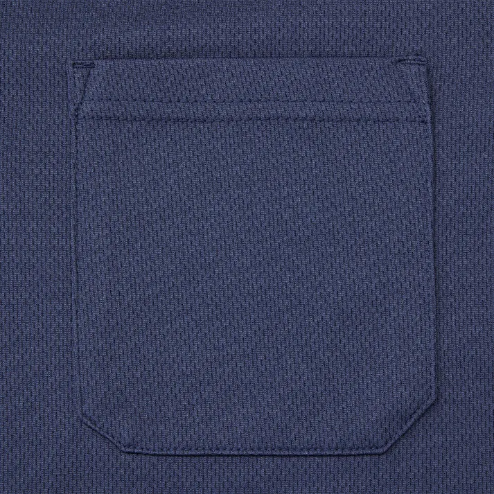 スピードドライ ワークポロシャツ 長袖 ネイビー 3L