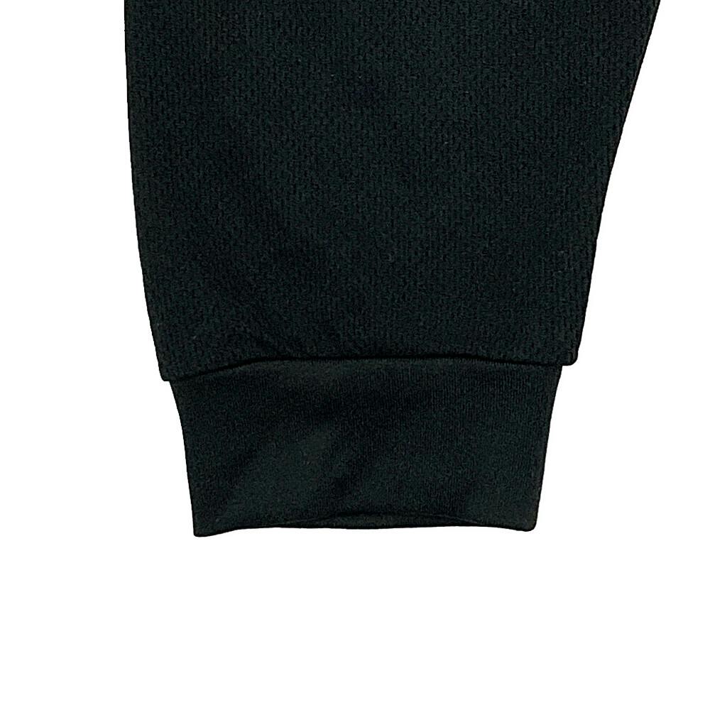 スピードドライ ジップアップシャツ ブラック 3L | 作業着・作業服