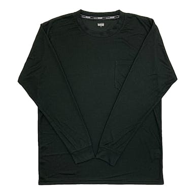 スピードドライ ワークTシャツ 長袖 ブラック L