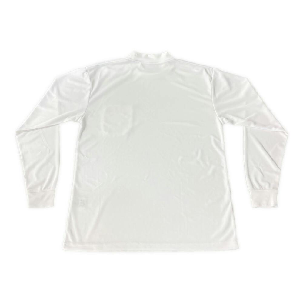 スピードドライ ワークTシャツ ハイネック 長袖 ホワイト L | 作業着