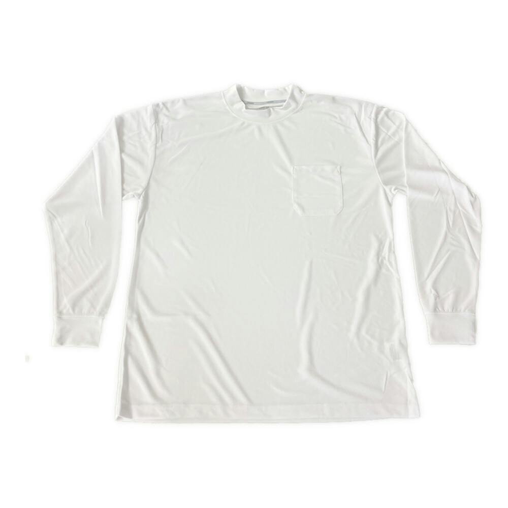 スピードドライ ワークTシャツ ハイネック 長袖 ホワイト 3L シャツ・ブルゾン スピードドライ ワークTシャツ ハイネック 長袖 ホワイト 3L シャツ・ブルゾン