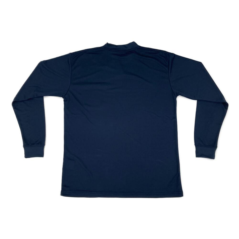 スピードドライ ワークTシャツ ハイネック 長袖 ネイビー L | 作業着