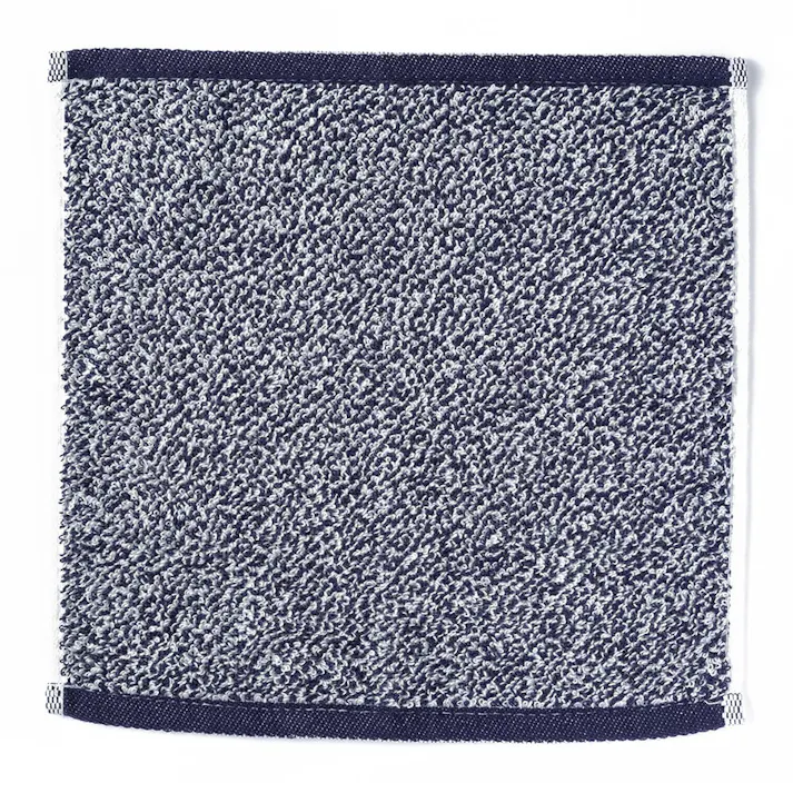 タオルハンカチ ムシクイネイビー