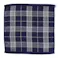 ガーゼハンカチ チェック ネイビー