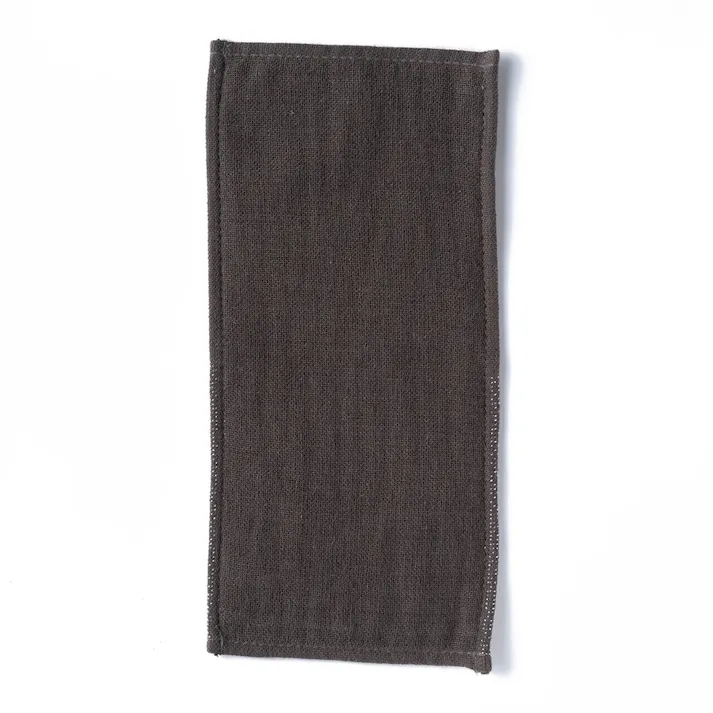 ハーフガーゼハンカチ グレー