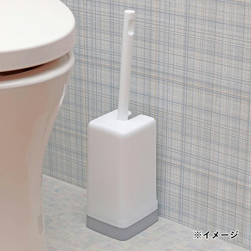 便器が汚れにくくなるトイレブラシ・ケースセット | お風呂グッズ