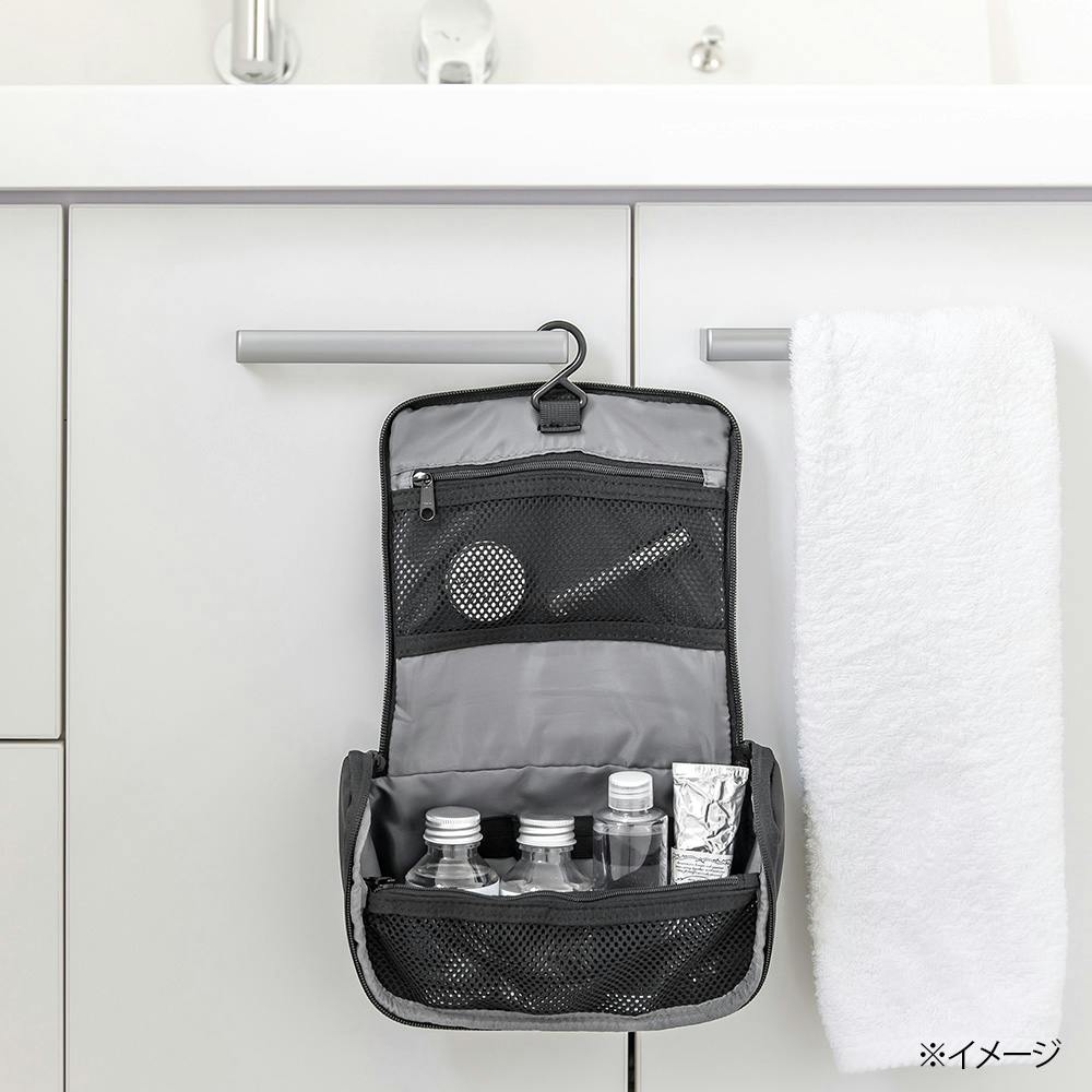 TRADDY 掛けられるトラベルポーチ 大 | スーツケース・トラベル用品