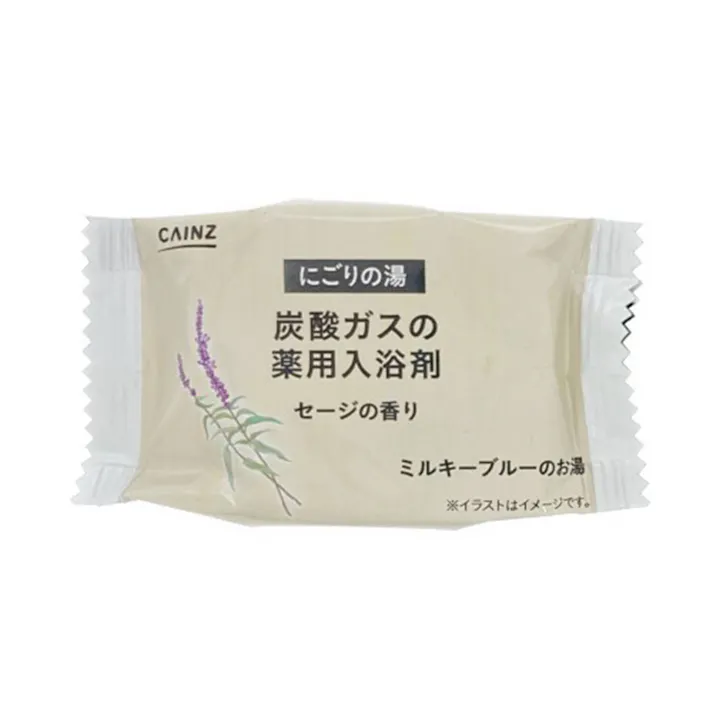 カインズ 炭酸ガスの薬用入浴剤 にごりの湯 4つの香り(ハーブ) 40g×16錠(4種類×各4錠)
