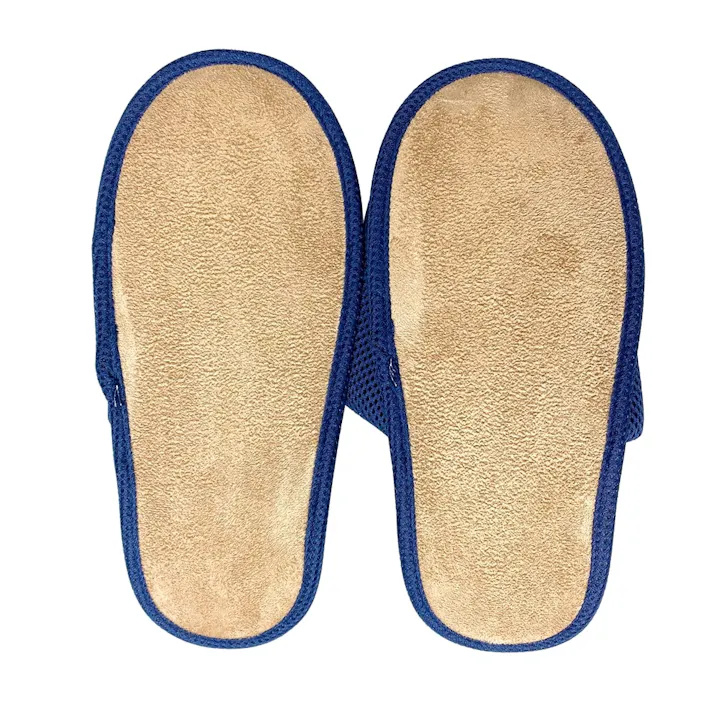 TRADDY 携帯用メッシュスリッパ ブルー