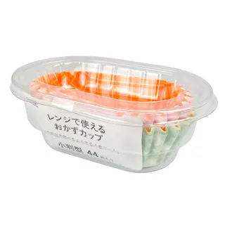レンジで使えるおかずカップ小判型 44枚