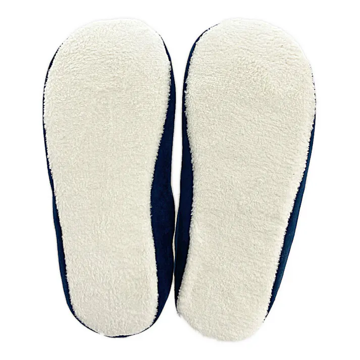 爪がかかりにくいルームシューズ ネイビー M