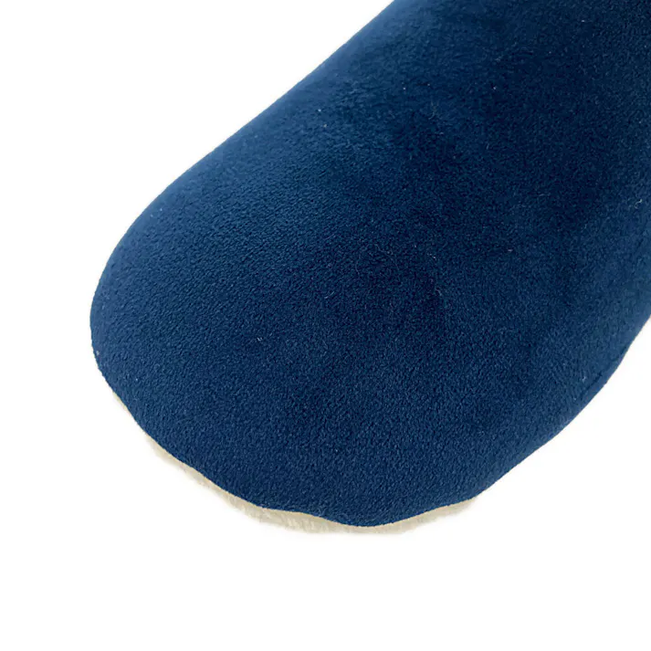 爪がかかりにくいルームシューズ ネイビー M