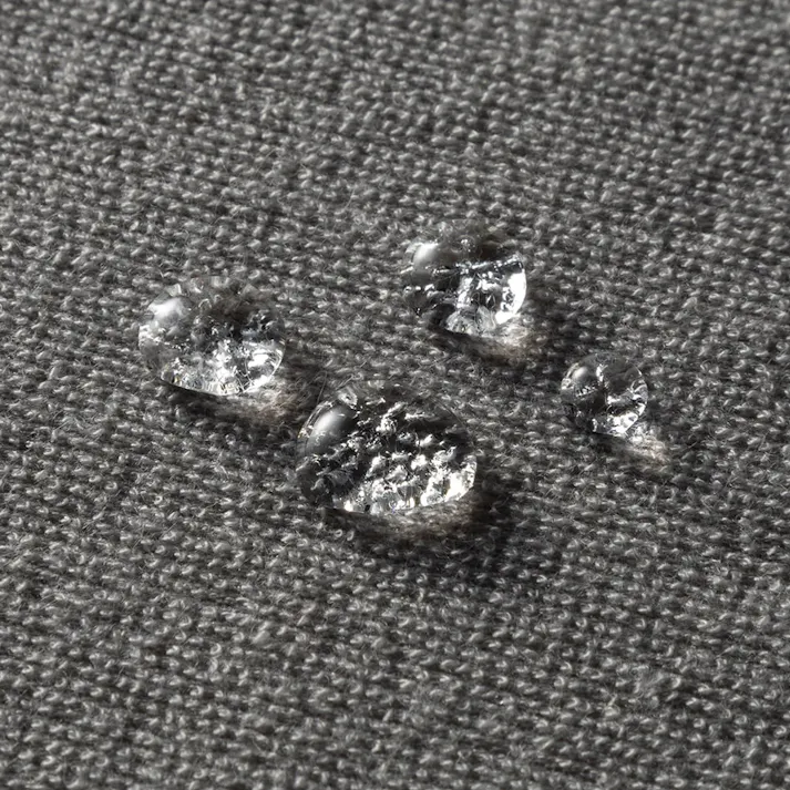 ふんわり透湿防水消臭 敷パッド グレー シングル 100×200cm