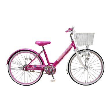 【自転車】子供車 ポップスタイル POPSTYLE 3 ピンク2 24型