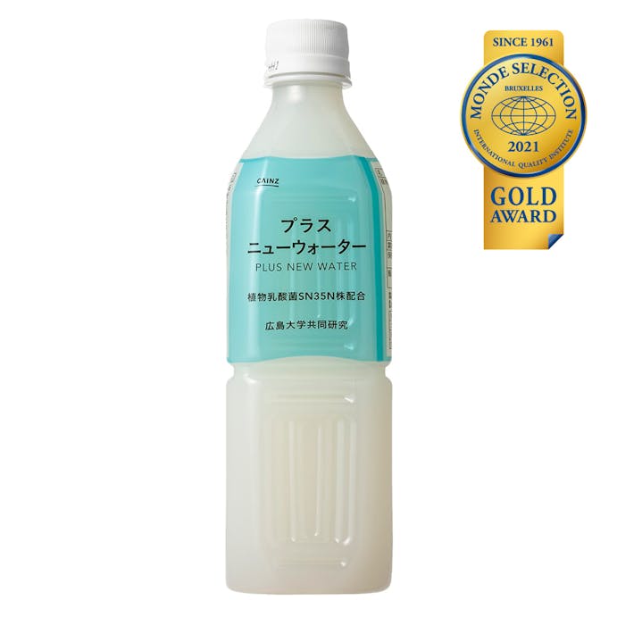 【ケース販売】プラスニューウォーター 植物乳酸菌SN35N株配合 500ml×24本