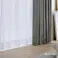 フラット 100×175cm 2枚組 レースカーテン