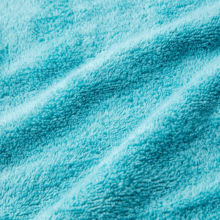 洗濯してもふんわり長持ちフェイスタオル ブルー(販売終了)