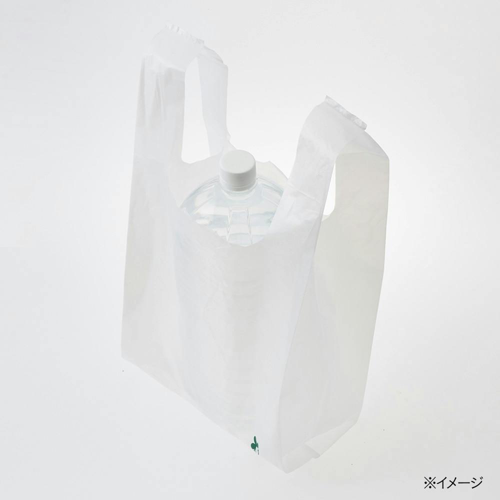 バイオマスレジ袋 No.20 乳白色 100枚入 VRB2015 | 食品用ラップ