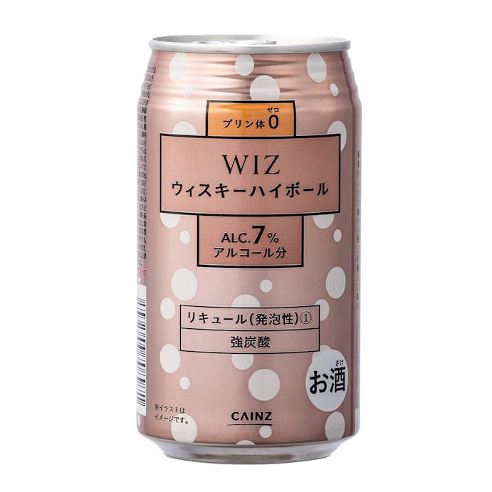【ケース販売】WIZ(ウィズ) ウイスキーハイボール 350ml×24本