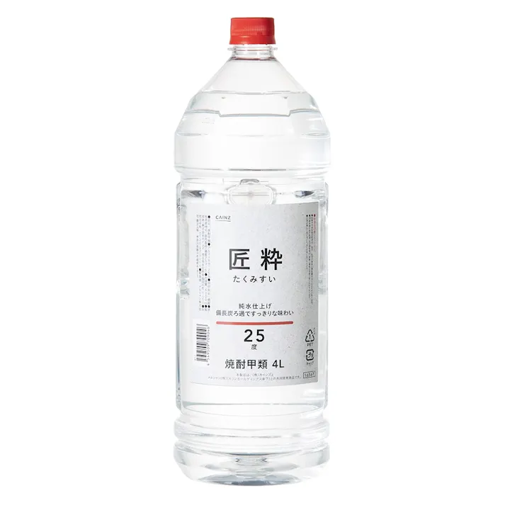 カインズ焼酎 25度 匠粋 4000ml【別送品】(販売終了)