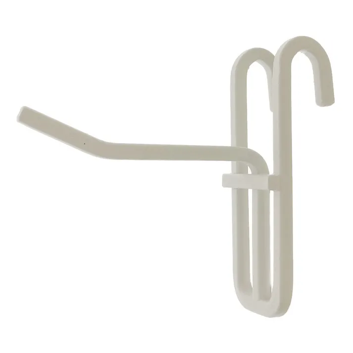 Kumimoku デザインメッシュネット用 フック マットホワイト 50mm 2個入り