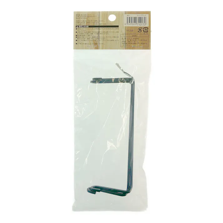 カインズ デザインメッシュ用小物フック 150 2P マットブラック