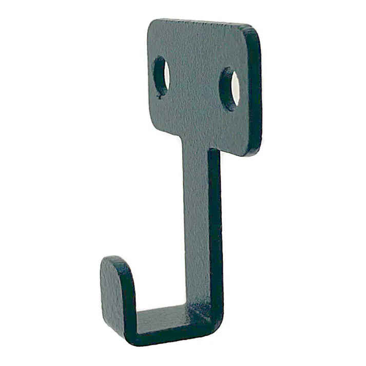 Kumimoku デザインメッシュネット用 壁掛けパーツ マットブラック 2個入り