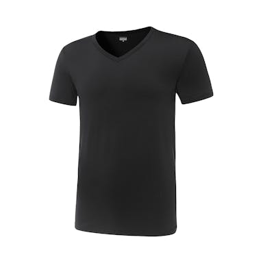 スピードドライ 冷感インナーTシャツ V首 ブラック LL