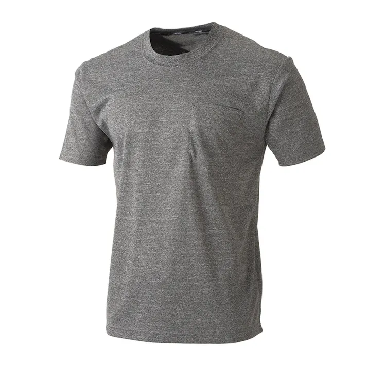 カインズ スピードドライ ポケット付メッシュワークTシャツ 半袖 杢ライトグレー 3L(販売終了)