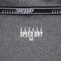 スピードドライ ワークポロシャツ 半袖 杢ブラック M(販売終了)