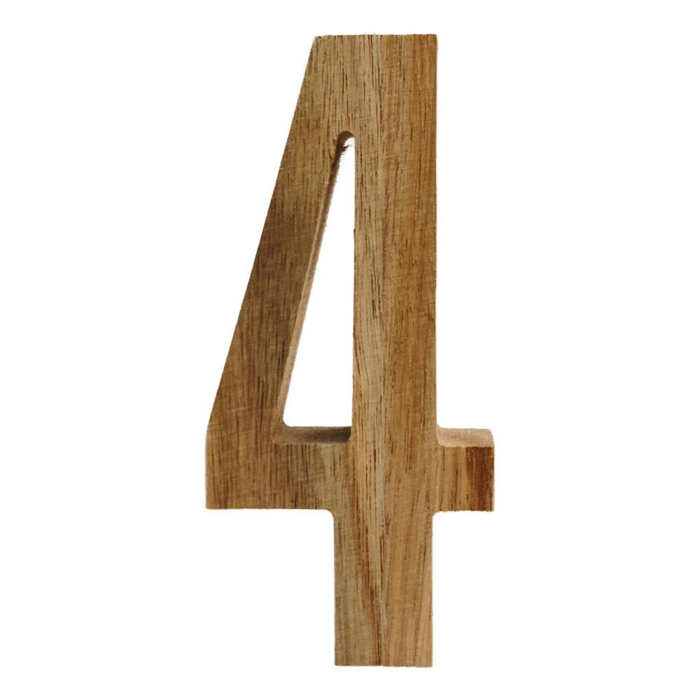 立てても置ける 切文字 4