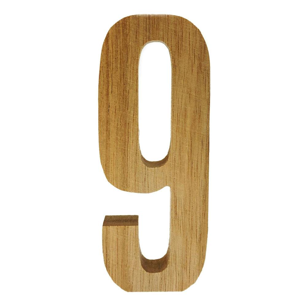 立てても置ける 切文字 9