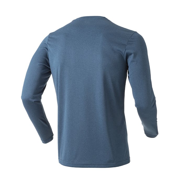 スピードドライ 接触冷感Tシャツ 長袖 杢ライトブルー 3L(販売終了)
