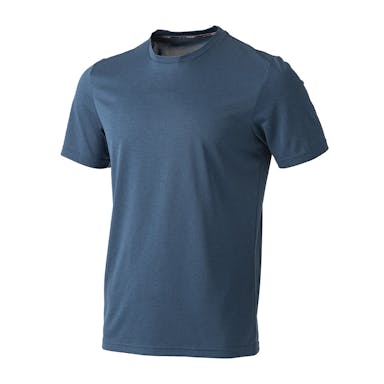 スピードドライ 接触冷感Tシャツ 半袖 杢ライトブルー M