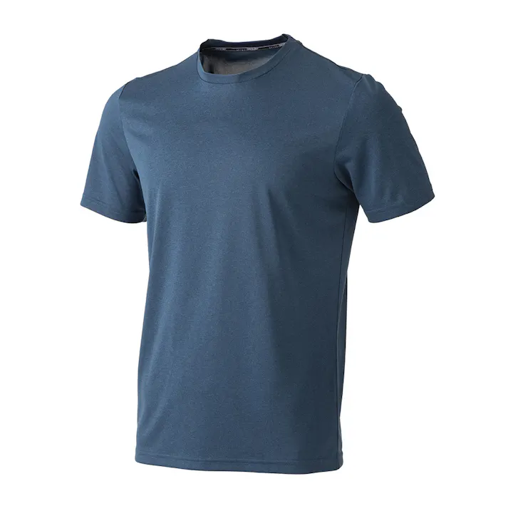 スピードドライ 接触冷感Tシャツ 半袖 杢ライトブルー M(販売終了)