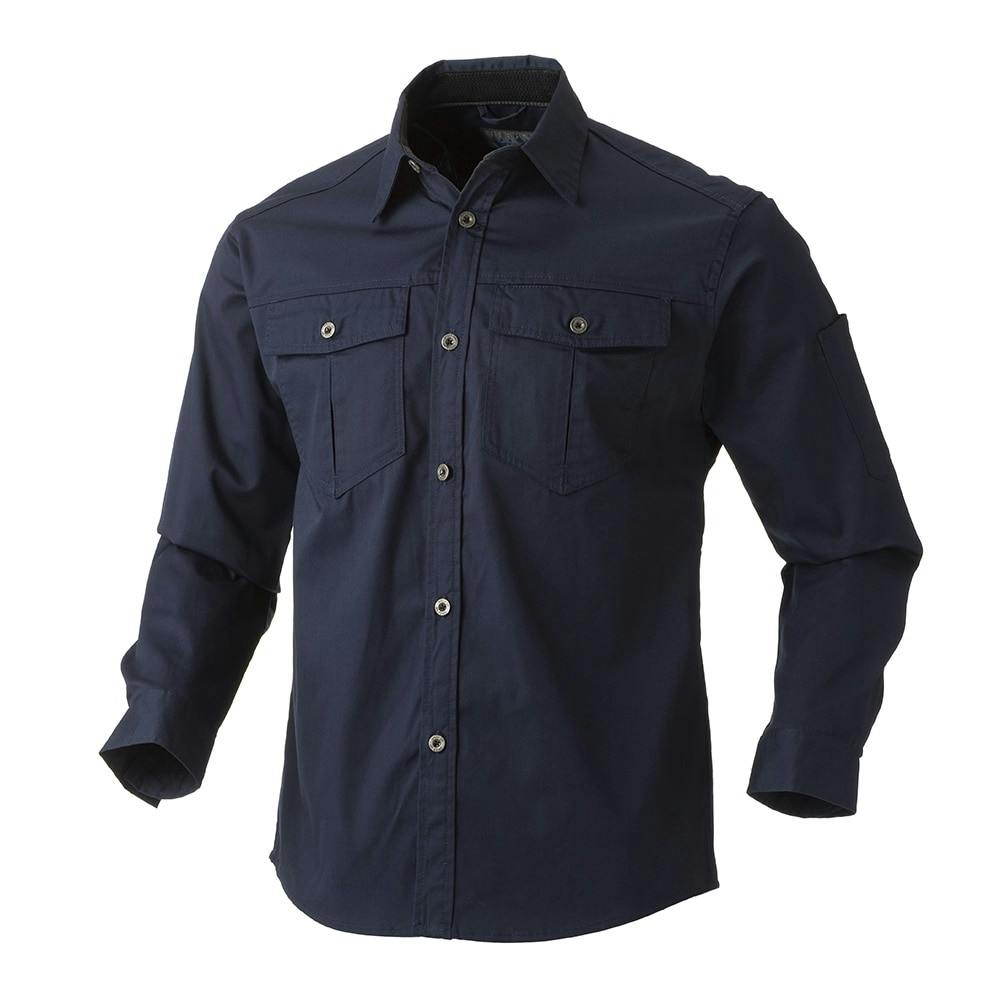 F_RANCID Hi-Standard ネイビー Mサイズ ワークシャツ F_RANCID Hi