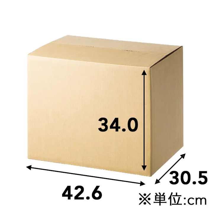 カインズ 強度2倍 持ち手付き重量用段ボール M-1