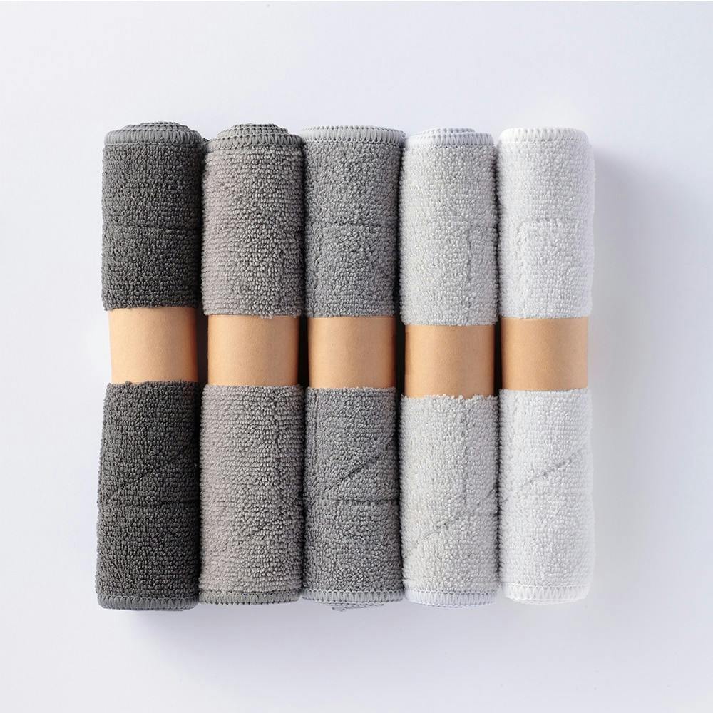 抗菌 ループ付き マイクロファイバーぞうきん 5枚入 | ぞうきん・雑巾