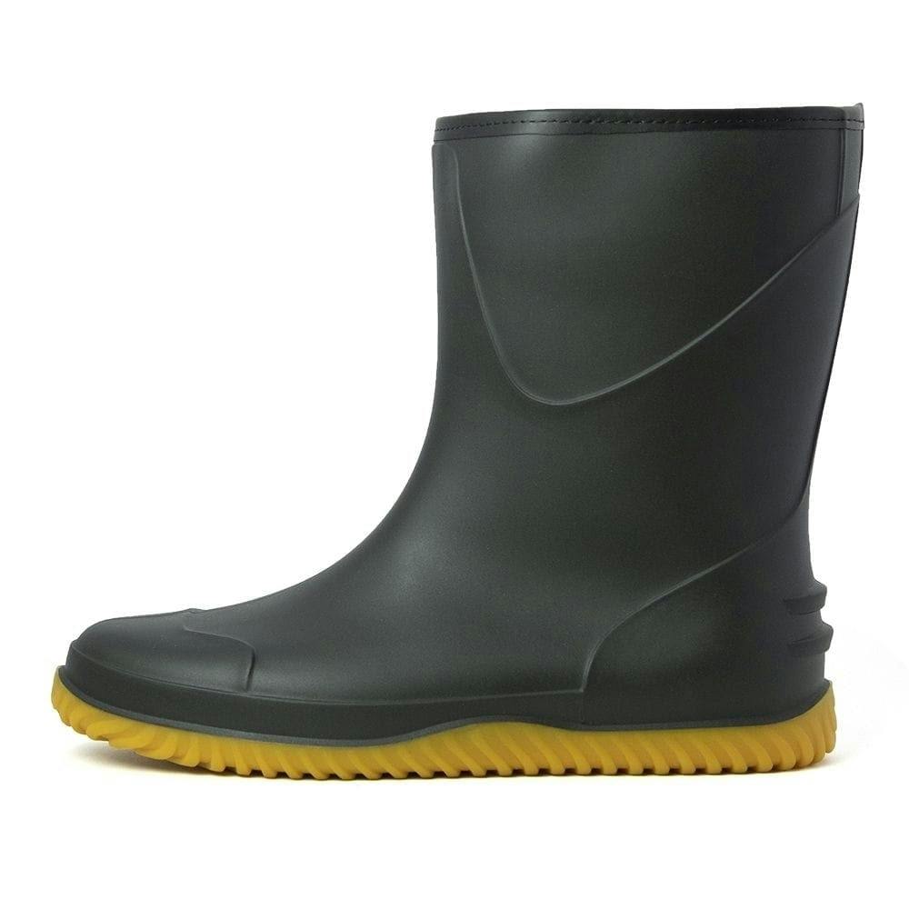 アクティブパッカブル防水ブーツ ショート ブラック S | 作業着・作業