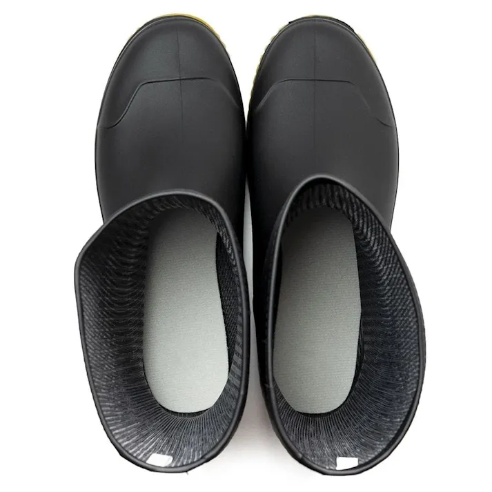 アクティブパッカブル防水ブーツ ショート ブラック L