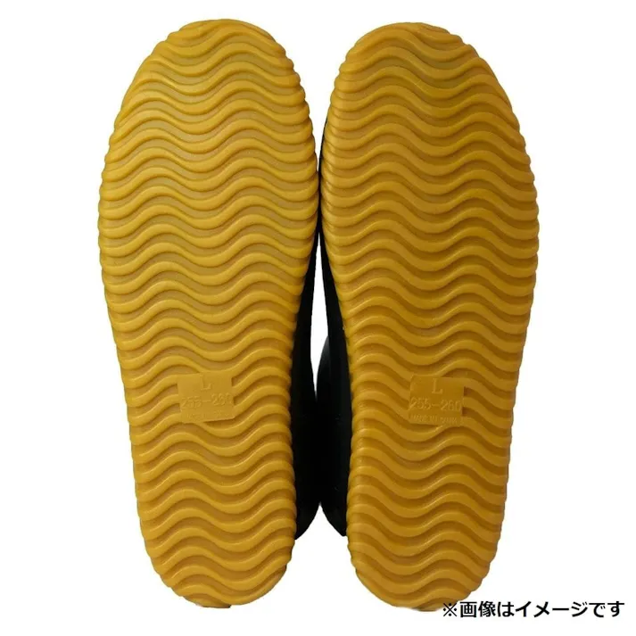 アクティブパッカブル防水ブーツ ショート ブラック LL