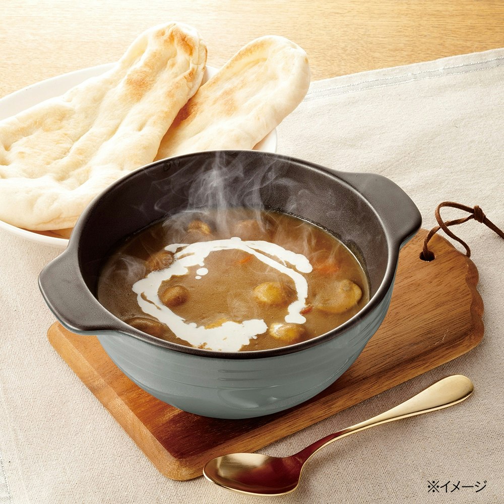 レンジで楽チン カレーポット大 グレー 包丁・ハサミ・調理器具・製菓用品 ホームセンター通販【カインズ】