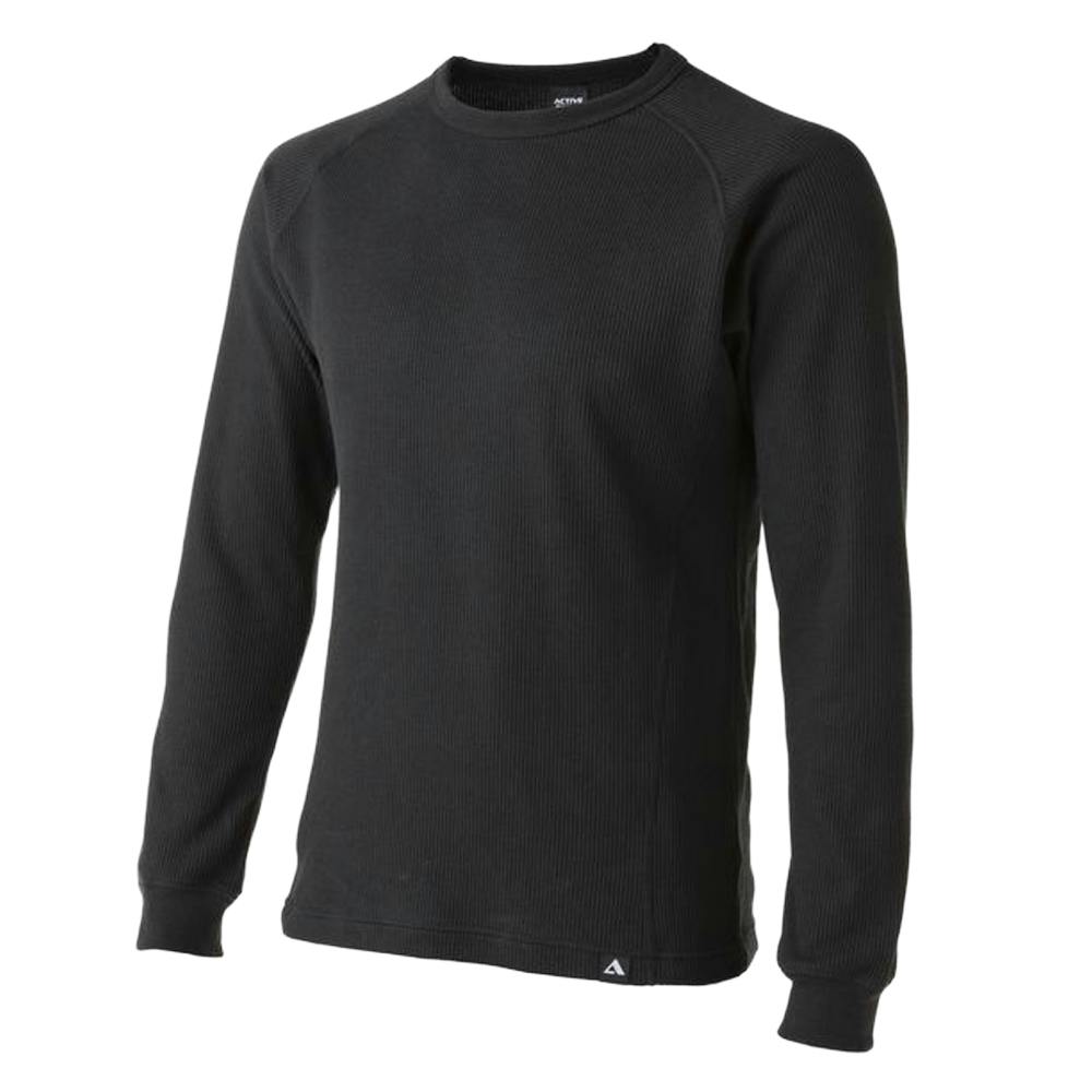ワッフルTシャツ ブラック 3L(販売終了)