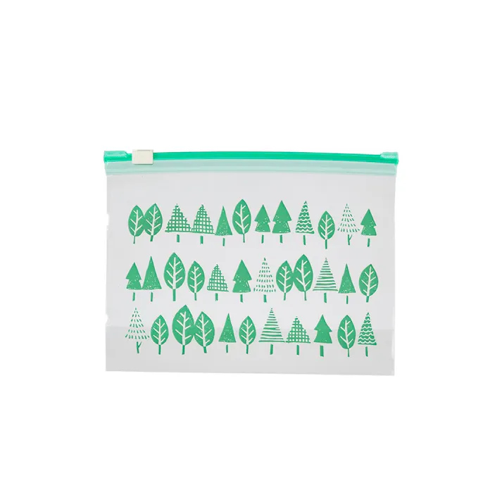 抗菌スライドジッパーバッグマチ付き ツリー SS 25P