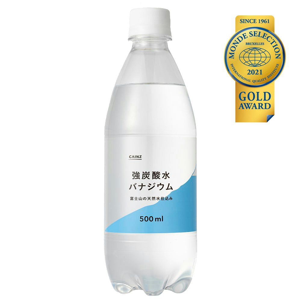 ケース販売】強炭酸水バナジウム 500ml×24本｜ホームセンター通販【カインズ】