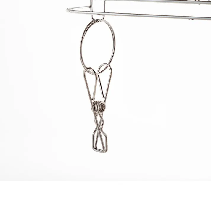 ピンチが絡みにくいステンレスハンガー 20ピンチ